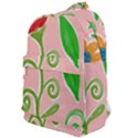 Background Colorful Floral Flowers Classic Backpack View1