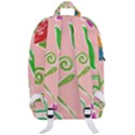 Background Colorful Floral Flowers Classic Backpack View3