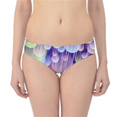 Abstract Background Circle Bubbles Space Hipster Bikini Bottoms