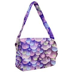 Abstract Background Circle Bubbles Space Courier Bag