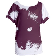 Cat Nature Design Animal Skin Pink Women s Oversized Tee