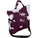 Cat Nature Design Animal Skin Pink Fold Over Handle Tote Bag View1