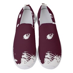 Cat Nature Design Animal Skin Pink Women s Slip On Sneakers by HermanTelo