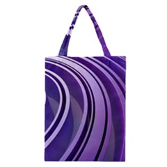 Circle Concentric Render Metal Classic Tote Bag