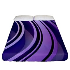 Circle Concentric Render Metal Fitted Sheet (california King Size)