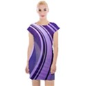 Circle Concentric Render Metal Cap Sleeve Bodycon Dress View1