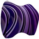 Circle Concentric Render Metal Velour Head Support Cushion View3