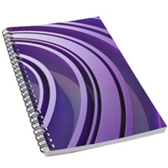 Circle Concentric Render Metal 5 5  X 8 5  Notebook by HermanTelo