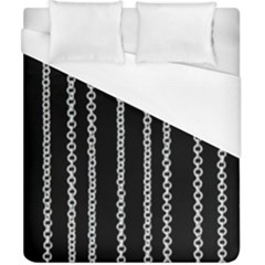 Chains Black Design Metal Iron Duvet Cover (california King Size)