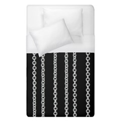 Chains Black Design Metal Iron Duvet Cover (single Size)