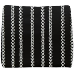 Chains Black Design Metal Iron Seat Cushion by HermanTelo