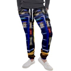 Famous Blue Police Box Men s Jogger Sweatpants