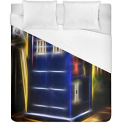 Famous Blue Police Box Duvet Cover (california King Size)