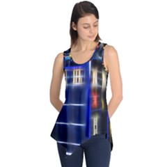 Famous Blue Police Box Sleeveless Tunic