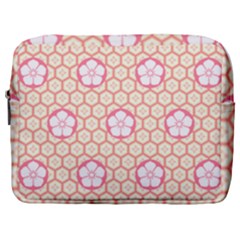 Floral Design Seamless Wallpaper Make Up Pouch (large) by HermanTelo