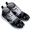 Green Eyes Kitty Cat Women s Lightweight High Top Sneakers View3