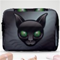 Green Eyes Kitty Cat Make Up Pouch (Large) View1