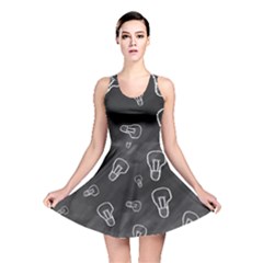 Many Lamps Background Reversible Skater Dress by HermanTelo