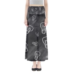 Many Lamps Background Full Length Maxi Skirt