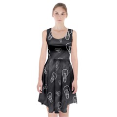 Many Lamps Background Racerback Midi Dress