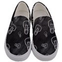 Many Lamps Background Men s Canvas Slip Ons View1