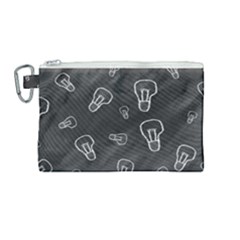 Many Lamps Background Canvas Cosmetic Bag (medium)