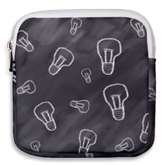 Many Lamps Background Mini Square Pouch