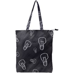 Many Lamps Background Double Zip Up Tote Bag