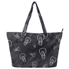 Many Lamps Background Full Print Shoulder Bag