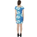 Pattern Abstract Wallpaper Short Sleeve Skater Dress View2