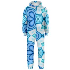 Pattern Abstract Wallpaper Hooded Jumpsuit (men)  by HermanTelo