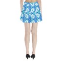 Pattern Abstract Wallpaper Pleated Mini Skirt View2