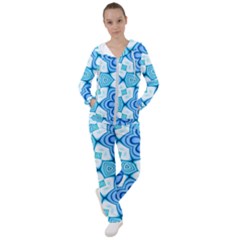 Pattern Abstract Wallpaper Women s Tracksuit