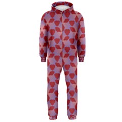 Pattern New Seamless Hooded Jumpsuit (men) 