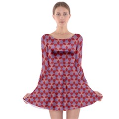 Pattern New Seamless Long Sleeve Skater Dress by HermanTelo