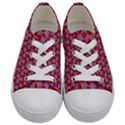 Pattern New Seamless Kids  Low Top Canvas Sneakers View1