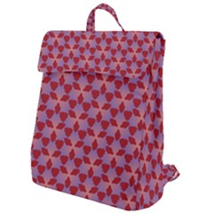 Pattern New Seamless Flap Top Backpack