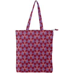 Pattern New Seamless Double Zip Up Tote Bag