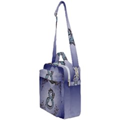 Wonderful Decorative Chinese Dragon Crossbody Day Bag