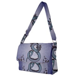 Wonderful Decorative Chinese Dragon Full Print Messenger Bag by FantasyWorld7