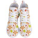 Pattern Floral Spring Map Gift Women s Lightweight High Top Sneakers View1