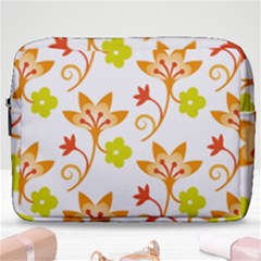 Pattern Floral Spring Map Gift Make Up Pouch (large)