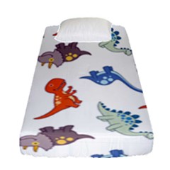 Pattern Dinosaurs Fitted Sheet (single Size)