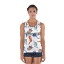 Pattern Dinosaurs Sport Tank Top  View1