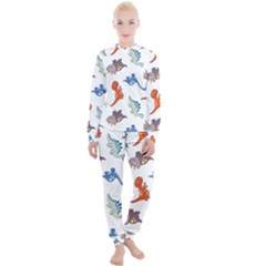 Pattern Dinosaurs Women s Lounge Set