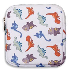 Pattern Dinosaurs Mini Square Pouch