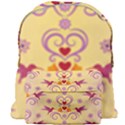 Pattern Bird Flower Giant Full Print Backpack View1