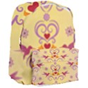 Pattern Bird Flower Giant Full Print Backpack View3