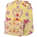 Pattern Bird Flower Giant Full Print Backpack View4