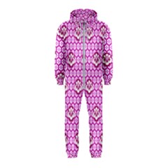 Paulownia Flowers Japanese Style Hooded Jumpsuit (kids) by HermanTelo